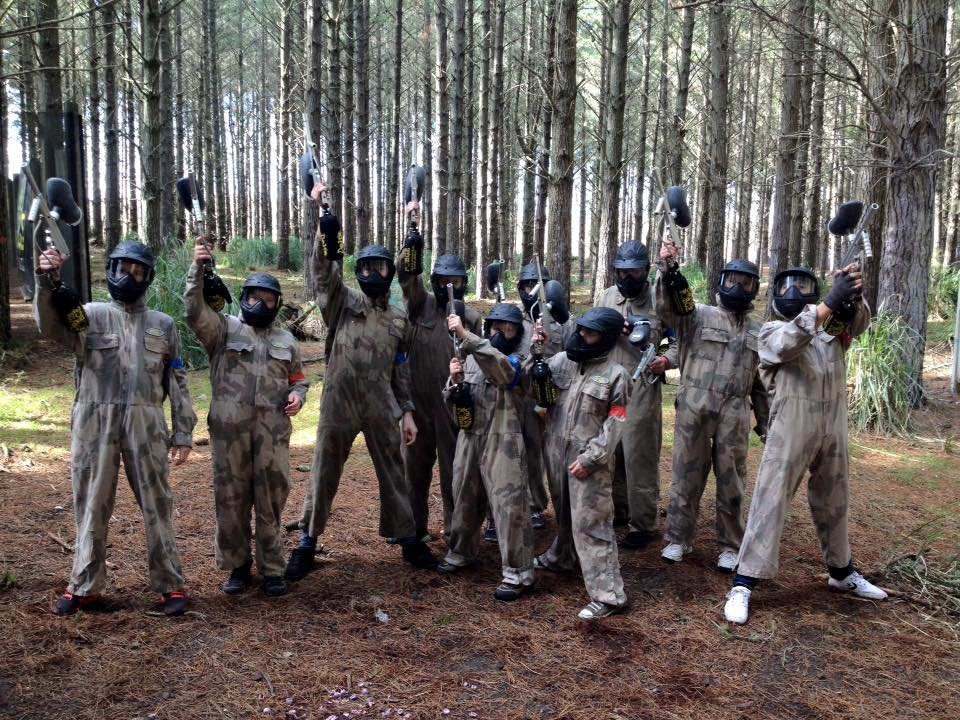 great day at paintball