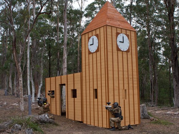 Defending the Delta Force Paintball Appin Sydney Big Ben