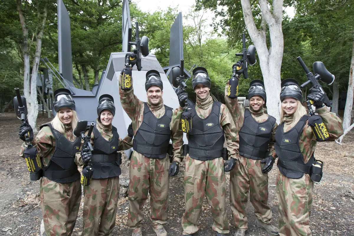 Adults Paintball